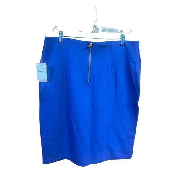 Philosophy Marine Blue Skirt Sz 14 NWT - Picture 1 of 8